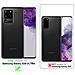 Custodia Compatibile Con Samsung Galaxy S20 Ultra In Nero Marrone - Coperchio Protettiva Con Chiusura Magnetica, Funzione Stand E Tasca Per Le Carte - Foto miniatura 2