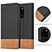 Custodia Compatibile Con Samsung Galaxy S20 Ultra In Nero Marrone - Coperchio Protettiva Con Chiusura Magnetica, Funzione Stand E Tasca Per Le Carte - Foto miniatura 6