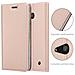 Custodia Compatibile Con Nokia Lumia 550 In Classy Oro Rosa - Coperchio Protettiva Con Chiusura Magnetica, Funzione Stand E Tasca Per Le Carte - Foto miniatura 6