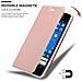 Custodia Compatibile Con Nokia Lumia 550 In Classy Oro Rosa - Coperchio Protettiva Con Chiusura Magnetica, Funzione Stand E Tasca Per Le Carte - Foto miniatura 7