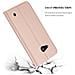 Custodia Compatibile Con Nokia Lumia 550 In Classy Oro Rosa - Coperchio Protettiva Con Chiusura Magnetica, Funzione Stand E Tasca Per Le Carte - Foto miniatura 8