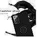 Cadorabo Custodia Compatibile Con Samsung Galaxy Note 20 In Liquid Nero - Coperchio Protettivo In Silicone Tpu Flessibile Con Anello - Foto miniatura 3