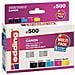 EDD-500 cartuccia d'inchiostro 5 pz Compatibile Nero, Ciano, Magenta, Giallo - Foto miniatura 1