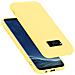 Custodia Compatibile Con Samsung Galaxy S8 Plus In Liquid Giallo - Coperchio Protettivo In Silicone Tpu Flessibile - Foto miniatura 1