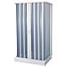 Box Doccia A Soffietto A Tre Lati In Pvc Guide Estensibili Aperture Reversibili *** Misure : 68-80 X 80 X 68-80 Cm - Foto miniatura 1