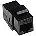 Accoppiatore Keystone Rj45 F /f Cat. 6 UTP Colore Nero - Foto miniatura 2
