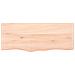 Ripiano a Parete 100x40x2 cm Legno Massello Rovere Non Trattato - Foto miniatura 2
