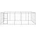 Gabbia per Cani da Esterno in Acciaio Zincato 24,2 m² - Foto miniatura 2