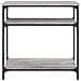 Tavolino Consolle Grigio Sonoma 75x29x75cm In Legno Multistrato - Foto miniatura 6