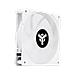 Kit 3x Ventola Per Case Uw12 White - 12cm, Argb Sync 5v 3pin, 4pin Pwm, Senza Fili - Foto miniatura 2