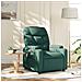 Poltrona Reclinabile In Tessuto Verde Scuro - Foto miniatura 1