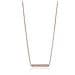 Gioielli C1011-cz-rg. Collana, Colore Rosa. Donna. - In ordine - Foto miniatura 3