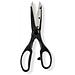 Forbicine Nero Argentato Acciaio Inossidabile 7,5 X 21 X 1 Cm (12 Unità) - Foto miniatura 2