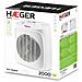 Termoventilatore Portatile Haeger Fh-200.014a 2000 W Bianco - Foto miniatura 2