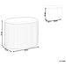 Pouf Contenitore Richland Velluto Rosa - Foto miniatura 15