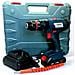 Trade Shop - Trapano Avvitatore A Batteria Litio A Percussione 20v Doppia Batteria + Valigia - Foto miniatura 1