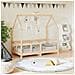 Giroletto Per Bambini 70x140 Cm In Legno Massello Di Pino - Foto miniatura 1