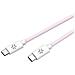 USBCUSBCCOTTPK cavo USB 1,5 m USB C Rosa, Bianco - Foto miniatura 2