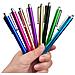 Ps1 Universal Capacitive Screen Stylus Pen (10.5cm) For Smartphone & Tablet Pc Red - Foto miniatura 4