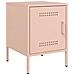 Comodino Rosa 36x39x50,5 Cm In Acciaio - Foto miniatura 1
