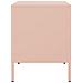 Comodino Rosa 36x39x50,5 Cm In Acciaio - Foto miniatura 3