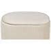 Pouf Contenitore Richland Velluto Beige Chiaro - Foto miniatura 4