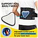 Cintura Di Compressione/supporto Per La Schiena/cintura Di Supporto Lombare  Xxl - Foto miniatura 4