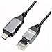 Cavo Usb-c Maschio A Ethernet Rj45 Maschio 1m - Foto miniatura 3