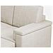 Divano Marrak 2 Posti (due Sedute Da 60cm) + Pouf Misure Esterne L. 148 P. 155 Colore Bianco - Foto miniatura 2