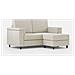 Divano Marrak 2 Posti (due Sedute Da 60cm) + Pouf Misure Esterne L. 148 P. 155 Colore Bianco - Foto miniatura 4
