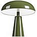Lampada Da Tavolo Senza Fili A Led Bocono Con Dimmer Metallo Verde - Foto miniatura 4