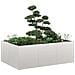 Fioriera 120x80x40 Cm In Acciaio Inox - Foto miniatura 1