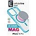 Iconic Mag - iPhone 16 Pro Custodia trasparente con bordi colorati compatibile con ecosistema Magsafe - Foto miniatura 3