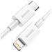 Cavo Connessione Dati /charger (catlys-b02) Da Usb-c A Lightning White - Foto miniatura 2