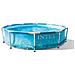 Piscina Fuori Terra - In Giro - 305x305x76 Cm - Blu - Include Accessori Coordinati Cb80 - Foto miniatura 4