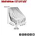 Coprisedile Per Yacht - Tessuto Oxford Impermeabile Silver - Foto miniatura 2