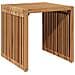 Tavolo Laterale da Giardino 45x42.5x45 cm Legno Massello di Teak - Foto miniatura 1