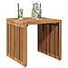 Tavolo Laterale da Giardino 45x42.5x45 cm Legno Massello di Teak - Foto miniatura 3