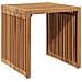 Tavolo Laterale da Giardino 45x42.5x45 cm Legno Massello di Teak - Foto miniatura 7