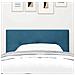 Testiera  Imbottita con Bottoni Blu Scuro 90 cm in Velluto - Foto miniatura 3