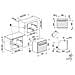 Forno ad incasso SF68C1AVO ventilato 60cm 70l A 1200W Crema - Foto miniatura 3