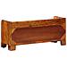 Panca per scarpe  90x35x40 cm in legno solido di acacia - Foto miniatura 6