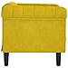 Poltrona Gialla in Velluto - Foto miniatura 5