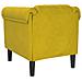 Poltrona Gialla in Velluto - Foto miniatura 6