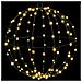 Palla con 192 LED 2 pcs Bianco caldo 40 cm Metallo - Foto miniatura 3