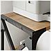 Supporto per Stampante Rovere artigianale 44 x 26 x 31.5 cm - Foto miniatura 4