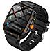Smartwatch Multifunzionale Compatibile Con L'app Hry Fine - Schermo Quadrato Da 2.01"", Monitoraggio Della Salute E Chiamata Bluetooth Black&gold - Foto miniatura 1