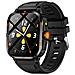 Smartwatch Multifunzionale Compatibile Con L'app Hry Fine - Schermo Quadrato Da 2.01"", Monitoraggio Della Salute E Chiamata Bluetooth Black&gold - Foto miniatura 2