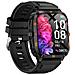 Smartwatch Multifunzionale Compatibile Con L'app Hry Fine - Schermo Quadrato Da 2.01"", Monitoraggio Della Salute E Chiamata Bluetooth Black&gold - Foto miniatura 6