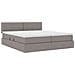 Letto con luci a strisce a LED Talpa 180 x 200 cm Tessuto - Foto miniatura 7